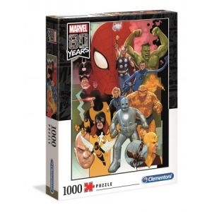 Puzzle Clementoni 1000el Marvel 80 lat
